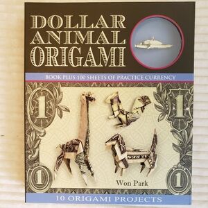 Dollar Animal Origami Book w/ Practice Currency